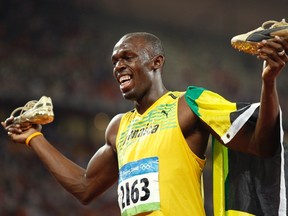 Usain Bolt. REUTERS/Gary Hershorn