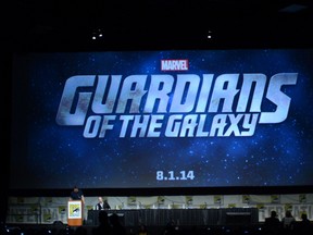A general view of atmosphere during Marvel Studios "Iron Man 3" panel during Comic-Con International 2012 at San Diego Convention Center on July 14, 2012 in San Diego, California.  (Kevin Winter/AFP)