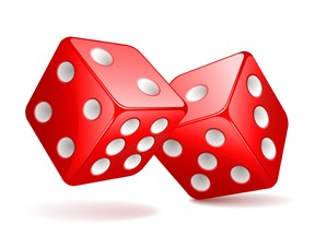 Rolling dice