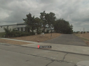 Google Street View image of the Sikh Temple of Wisconsin, where seven people, including a gunman, have reportedly been killed.