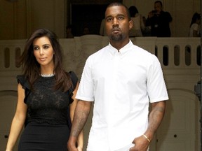 Kim Kardashian and Kanye West. (WENN.COM)