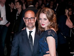 Stanley Tucci and Felicity Blunt. (C.Smith/WENN.COM)