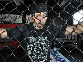 London’s Jesse “The Body Snatcher” Ronson at Adrenaline Training Centre July 31, 2012. Ronson defeated MMA veteran Ryan Healy at the Score Fighting Series 7 in Hamilton November 23. Now on a seven fight win streak, Ronson is hoping for a call from the UFC. CHRIS MONTANINI\LONDONER\QMI AGENCY