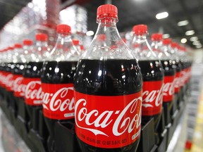 Coca-Cola has expressed concerns about Ottawa's public policy toward soft drinks. (George Frey/REUTERS)
