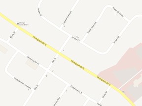 Thompson Drive in Thompson, Man. (Google Maps)