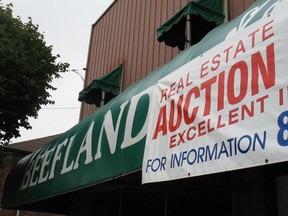 Beefland was auctioned off on Sept. 29. The store mysteriously closed at the beginning of the summer. (SARAH DOKTOR Delhi News-Record)