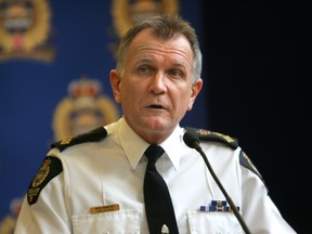 Edmonton police Chief Rod Knecht. (EDMONTON SUN/File)