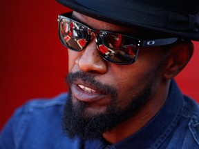 Actor Jamie Foxx attends "Django Unchained" Old West Town at Comic-Con on July 14, 2012 in San Diego, California.  Joe Scarnici/Getty Images for The Weinstein Company/AFP