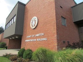 Lambton County headquarters in Wyoming