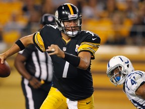 Steelers QB Ben Roethlisberger will skip a game if it occurs at the same time as the birth of his first child. (Jason Cohn/Reuters)