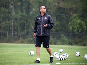 Coach Stephen Hart believes Canada can beat Panama twice in its next two World Cup qualifiers.(CANADIAN SOCCER ASSOCIATION)