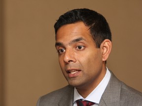 Dr. Samir Sinha, expert lead for Ontario's Seniors Care Strategy. JOHN LAPPA/THE SUDBURY STAR/QMI AGENCY