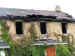 Woodstock Fire Department battled an overnight fire Saturday at an abandoned home on the corner of Lansdowne and Devonshire avenues. The fire is considered suspicious.