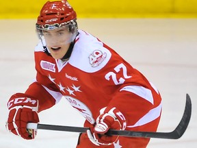 Belleville native, Nick Cousins, has returned to the Soo Greyhounds training camp. (OHL Images.)
