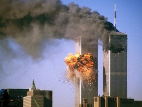 World Trade Center plane explosion