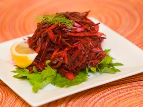 Beet Salad. (MIKE HENSEN/QMI AGENCY)