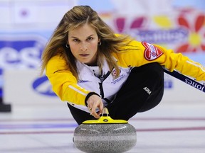 Mom-to-be Jennifer Jones will be among the top finishers at last years Scotties to appear at the Shoot-Out, which kicks off Friday at the Saville Centre. (Reuters)