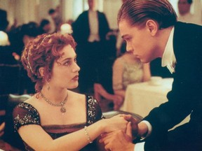 A scene from Titanic with Kate Winslet and Leonardo DiCaprio. (Handout)