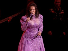 Loretta Lynn played Massey Hall on Saturday night. (JACK BOLAND, Toronto Sun)