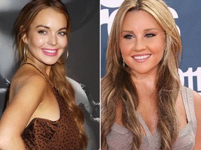 Lindsay Lohan and Amanda Bynes (WENN.COM)