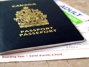 A Canadian passport. (Shutterstock)