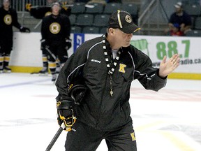 Kingston Frontenacs coach Todd Gill is as eager as his players for the team to open the Ontario Hockey League regular season Friday night. (Ian MacAlpine/The Whig-Standard)