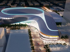 Design for new downtown arena images released by the city of Edmonton on May 16, 2012. FILE PHOTO
