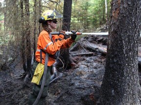 There was one fire in the Kenora District as of Saturday, July 8. A swath of recent lightning storms have caused forest fires in the Northwest Region.
SUPPLIED/MNR