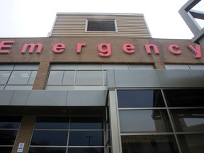 The emergency department of the LHSC in London, Ontario on Friday, January 27, 2012.DEREK RUTTAN/The London Free Press/QMI AGENCY