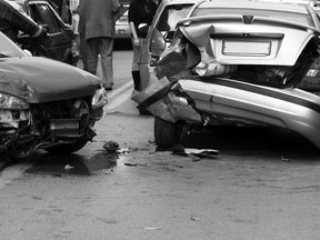 Nearly 10,000 crashes in Ottawa in 2010 occurred on dry road conditions, according to the 2011 Ottawa Road Safety Report. Now Ottawa Police are considering a plan to save money by using special constables at crash scenes. 
(Blade kostas/PHOTOS.COM)