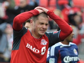 Just about the only bright spot for Toronto FC this season has been Danny Koevermans, but even that turned ugly when the team’s star was lost to injury. (REUTERS)
