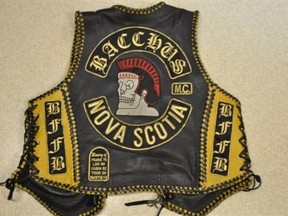 Bacchus Outlaw Motorcycle Group vest. (RCMP/HO)