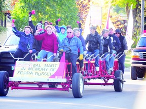 It’s the 20th anniversary of the Big Bike for the Heart and Stroke Foundation, and all 20 of those years, it has been ridden in Portage la Prairie. To celebrate, the Heart and Stroke Foundation’s Catherine Newham has a few things planned, including a barbecue, when the Big Bike arrives in Portage on Sept. 28.
 (File Photo)