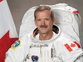 Canadian astronaut Chris Hadfield.