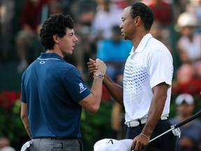 It would take a ridiculous amount of good fortune to see a matchup between Rory McIlroy and Tiger Woods at this year's Ryder Cup. (Reuters)