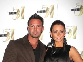 Roger Matthews and Jenni 'JWoww' Farley. (WENN.COM)