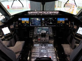 File photo of an airplane cockpit. (Reuters/TORU HANAI)