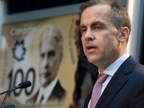 Mark Carney, Governor of Bank of Canada. (QMI Agency/DAVE THOMAS)