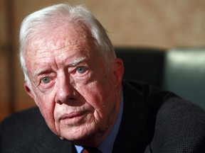 Former U.S. president Jimmy Carter.
Reuters/Postmedia Network