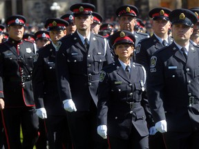 Canadian Police and Peace Officers will gather for a memorial service on Parliament Hill in Ottawa Sunday, Sept. 30, 2012.  File photo/Tony Caldwell/QMI Agency