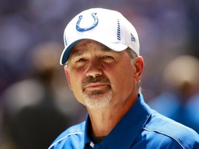 Colts head coach Chuck Pagano was diagnosed with leukemia and will be away from the team for several weeks. (Brent Smith/Reuters/Files)