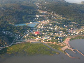 An aerial shot of Fort Chipewyan at the western edge of Lake Athabasca. QMI File photo