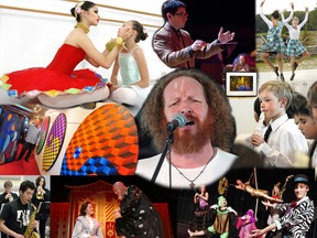A file photo collage of local cultural events.