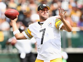 Steelers QB Ben Roethlisberger can expect a rough ride from the Eagles defence on Sunday. (Reuters)