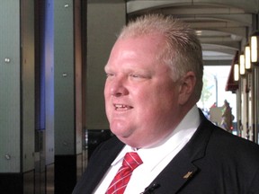 Mayor Rob Ford (QMI AGENCY PHOTO)