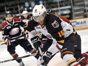 Anthony Camara of the Barrie Colts.