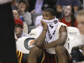 Cavaliers' Tristan Thompson during a 2011-12 game against the Toronto Raptors. (Stan Behal/QMI Agency)