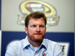 Dale Earnhardt Jr. will not race at the NASCAR Sprint Cup Series Bank of America 500 at Charlotte after suffering a concussion. (Getty/AFP)