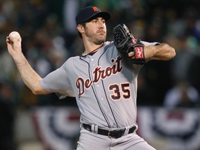 Tigers pitcher Justin Verlander may be even better this year than he was in his Cy Young/MVP season of 2011. (Robert Galbraith/Reuters)