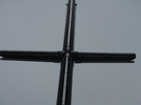 The cross on Moffly Hill in Sault Ste. Marie went dark  about two weeks ago.